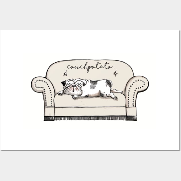 Couchpotato Wall Art by JunieMond